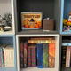 Shelves don’t only have to hold useful stuff, they can have other things too. My wife and I like to display Legos and other memorabilia on them along with books and such.